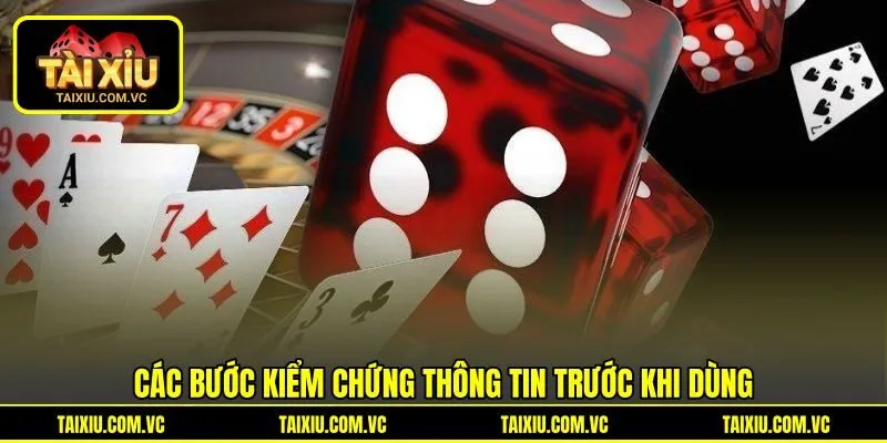 Các bước kiểm chứng thông tin trước khi dùng